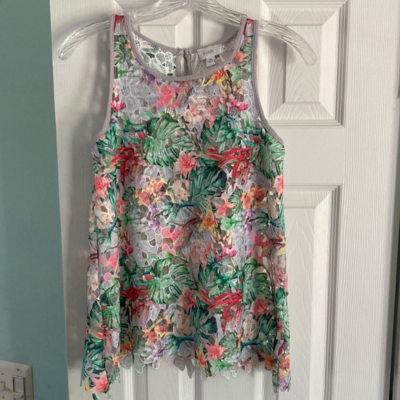 Laser cut floral Inari tank - Picture 1 of 3